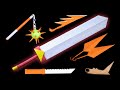 07 Amazing Origami Paper Knife/Sword/Ninja Kunai