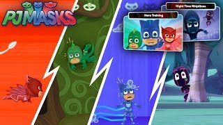 Let's Play PJ Masks "Hero Training" & "Night Time Ninjalinos" (w/ Bonus Spinning Owlette) screenshot 3