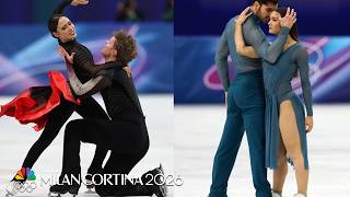 Madison Chock/Evan Bates, Cizeron/Fournier Beaudry see dramatic end | Winter Olympics | NBC Sports