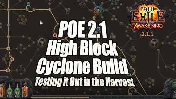 POE 2.1 High Block Cyclone Build Update - Testing the build out against Merciless Malachai