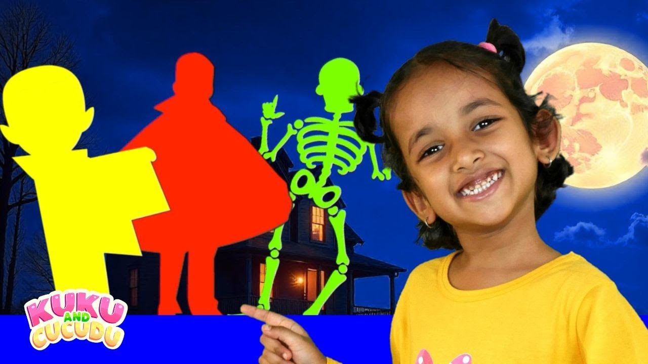 Tickle Girl Halloween | Kids songs & Nursery rhymes - Kuku and Cucudu ...