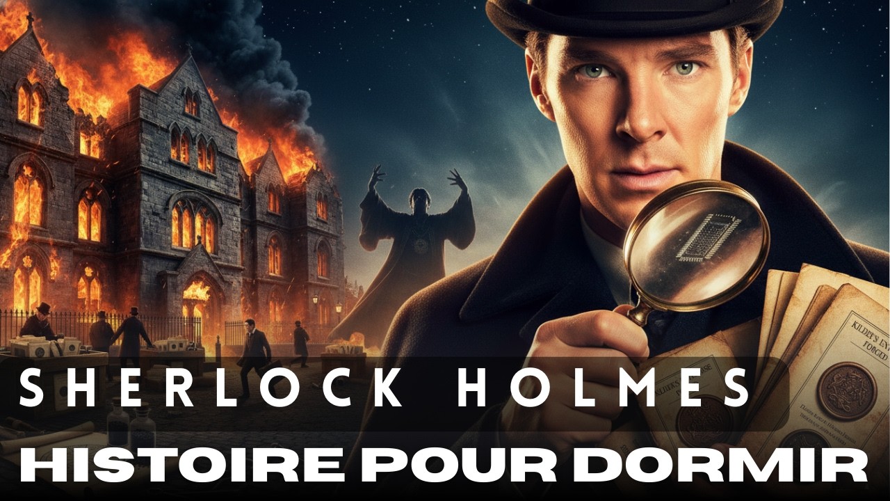 Sherlock Holmes | 3H30 |  La Prophétie de l'Alchimiste | Histoire pour dormir🌙 |    Voix Homme