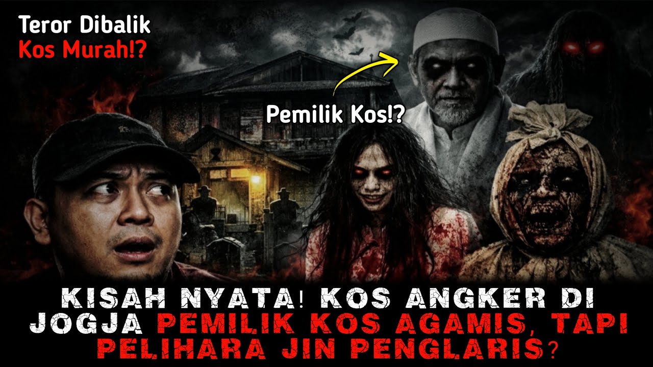 KISAH NYATA! Kos Angker di Jogja Pemilik Kos Agamis, Tapi Pelihara Jin Penglaris?
