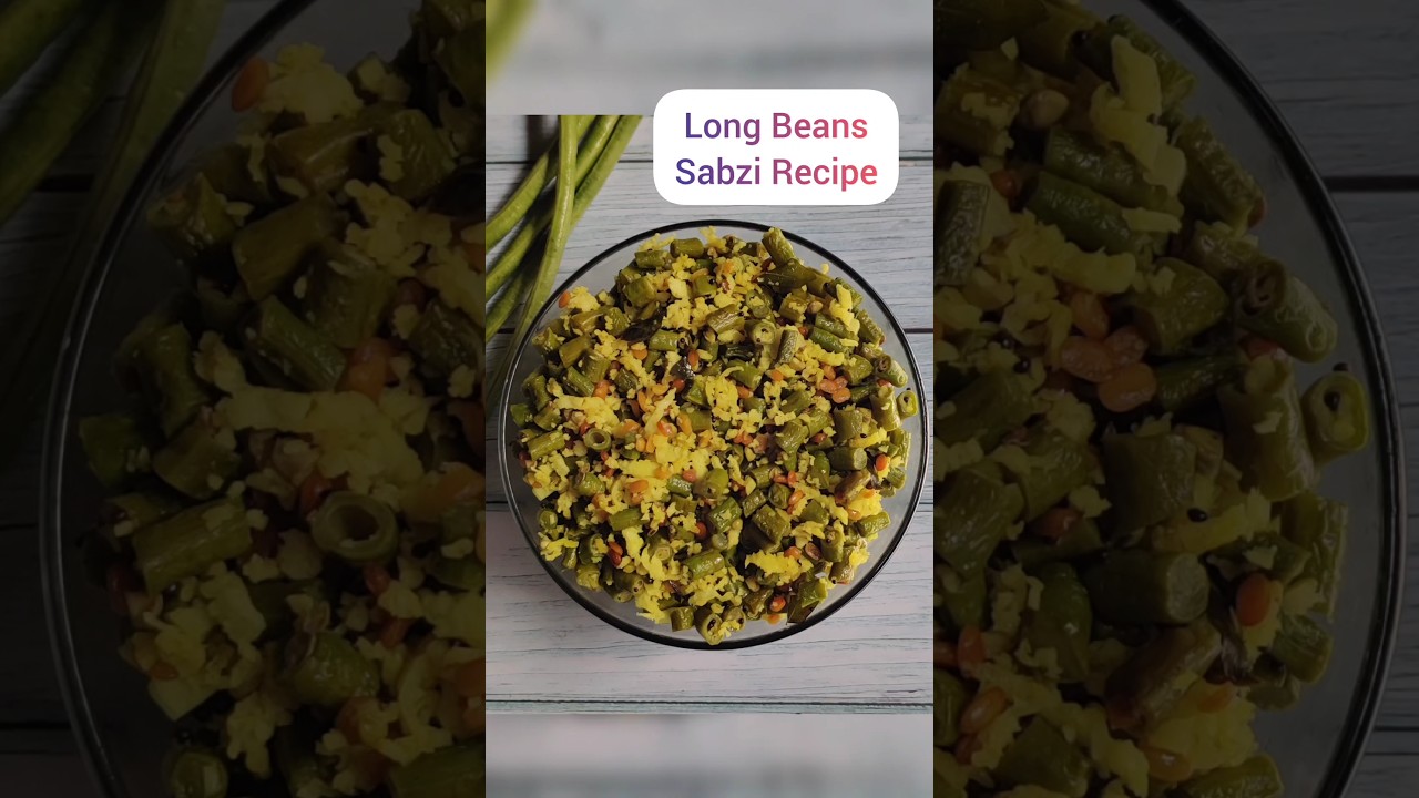 Long Beans Sabzi Recipe | Beans ki sabji | Long Beans Stir Fry 