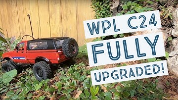 WPL C24 FULLY UPGRADED Full Performance and Scale Test!