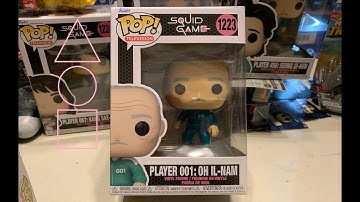 NEW Funko Pop! Television SQUID GAME #1223 Oh Il-Nam Player 001 Unboxing