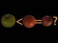 Comparing apples to oranges