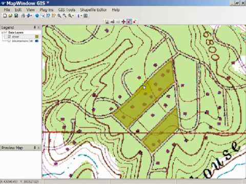 Map Window Shapefile Editing Part II