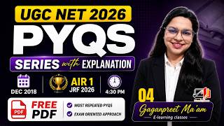 UGC NET Sociology June 2026 PYQ With Answers | Previous Year Question Papers | 53 | July 2018 pyqs