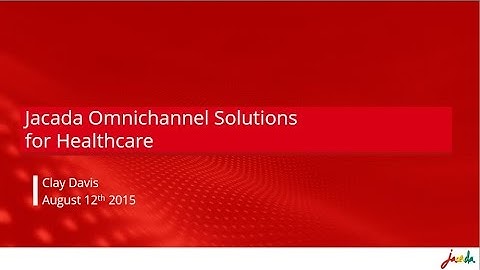 Webinar -  Omnichannel Customer Experience in Healthcare