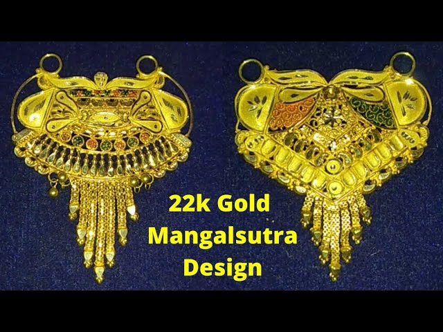 Latest Gold Mangalsutra Design | Light 