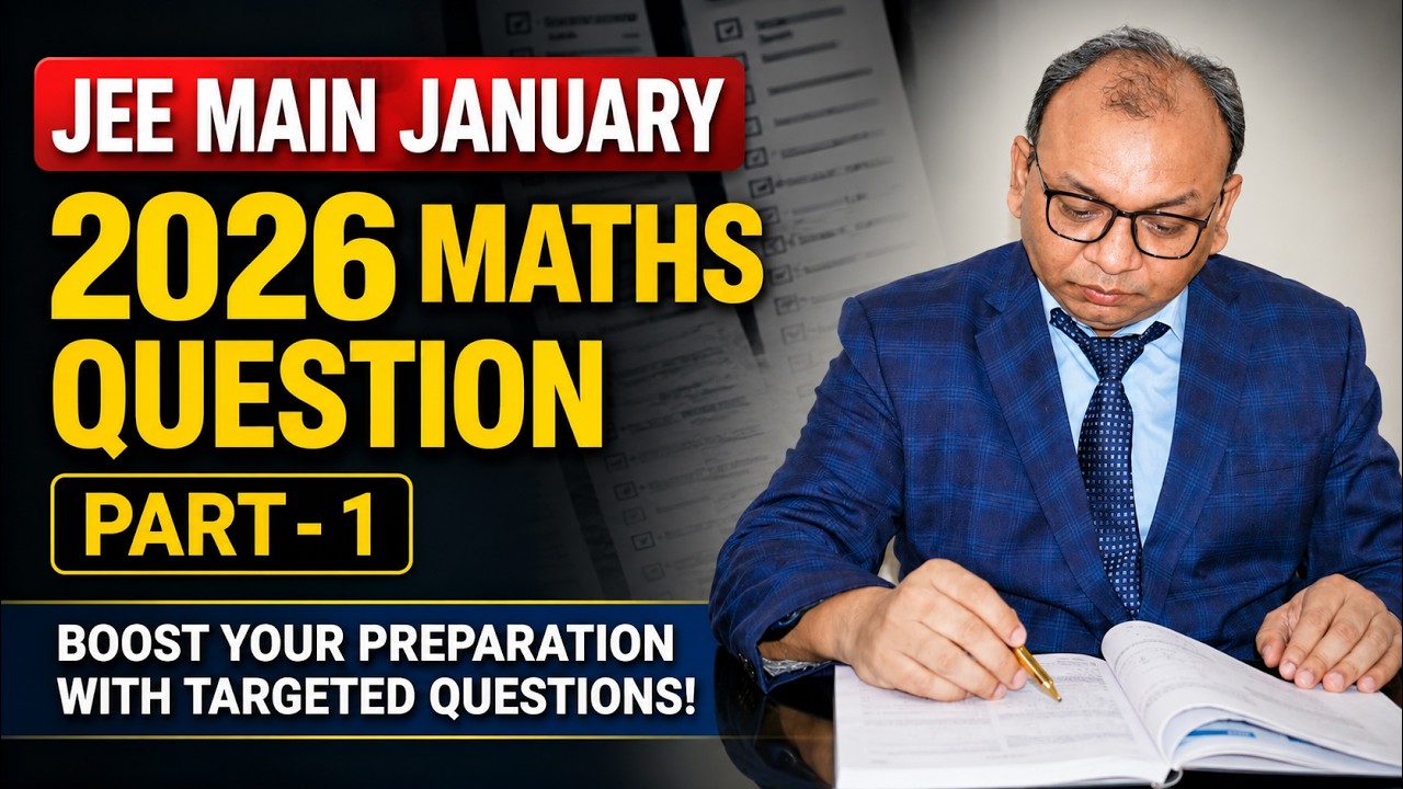JEE Mains 2026 Maths Paper Solution | JEE Main Jan 2026 Answer Key ...