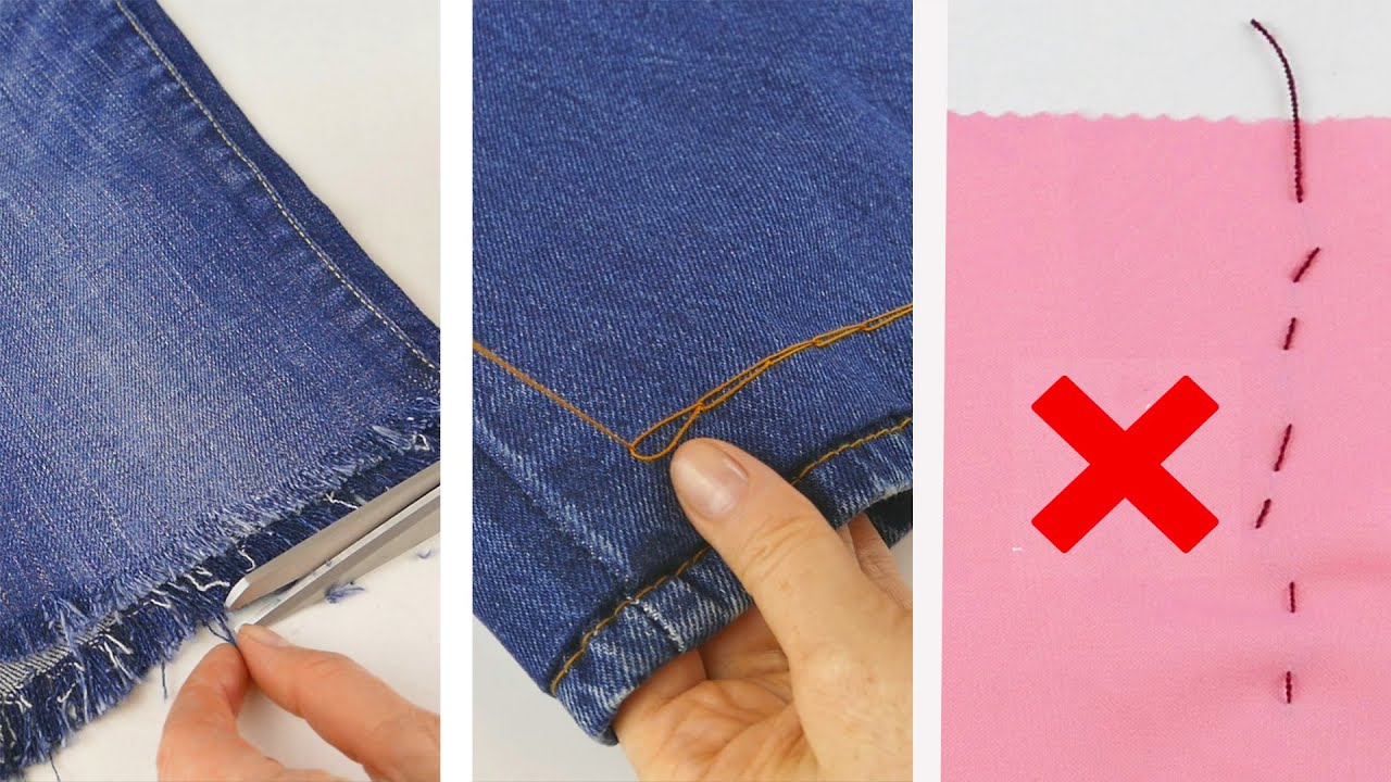 Sewing hacks tutorial for beginners Sewing Tips And Tricks Sewing