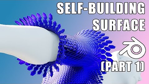 [Blender 3.1] Self-Building Surface Geometry Nodes Tutorial (Part 1)