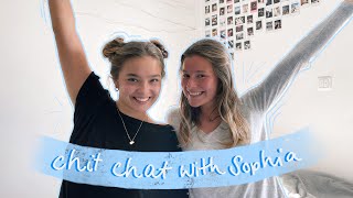 CHIT CHAT MAKE UP WITH SOPHIA  // talking about childhood memories, favourite music and more