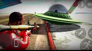 ALIEN SPACESHIP ||👽 INDIAN BIKE DRIVING 3D || GTA5 COPY GAME APP screenshot 5