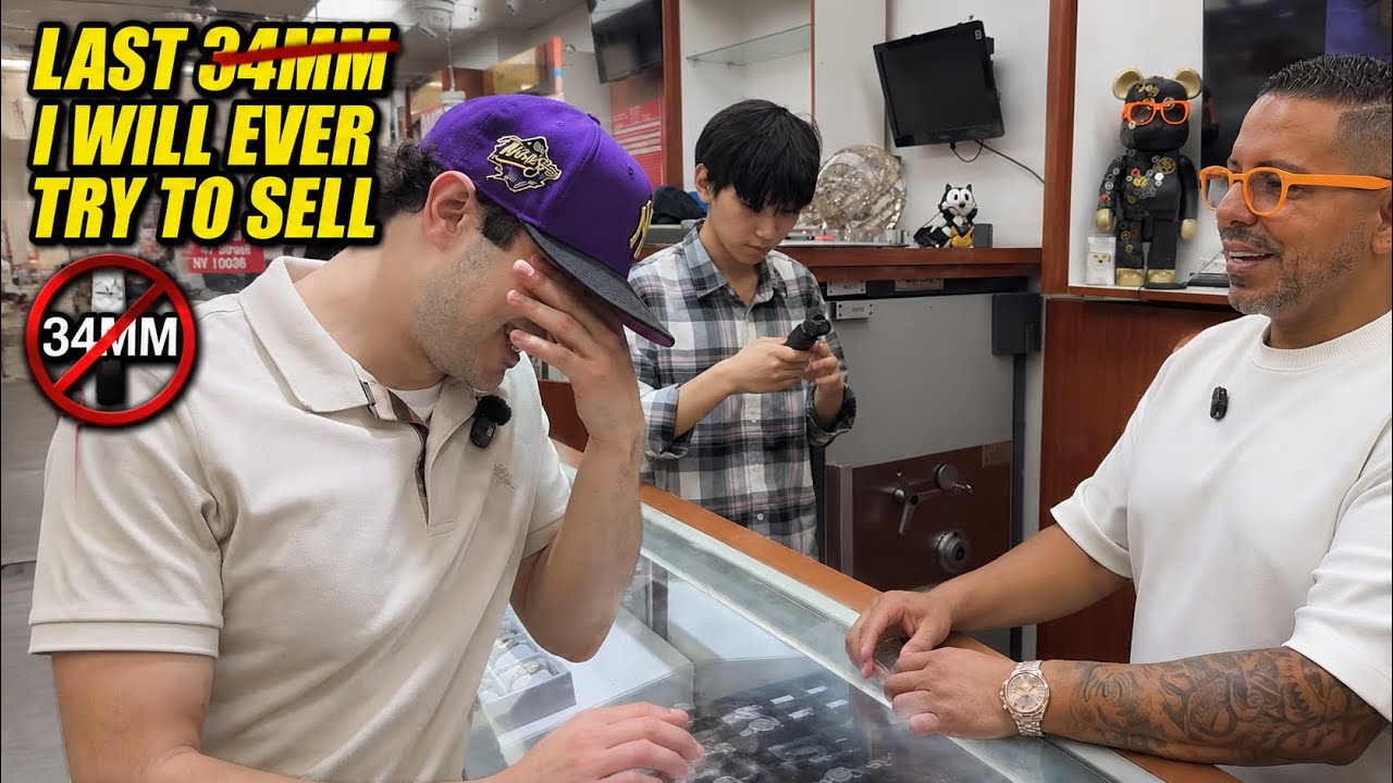 Why you Should NEVER Try to Flip a 34mm Rolex in NYC's Diamond District