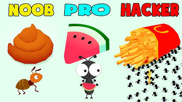 NOOB vs PRO vs HACKER - Idle Ants - Simulator Game