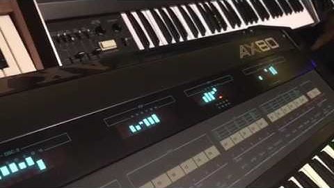 Akai AX80 with Tauntek firmware... Full CC folks!