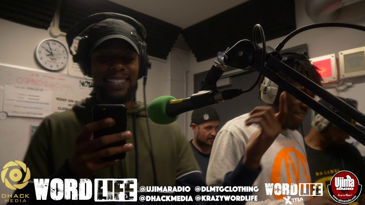 Da Label MTG Freestyle on The Wordlife Show hosted by Krazy @dhackmedia