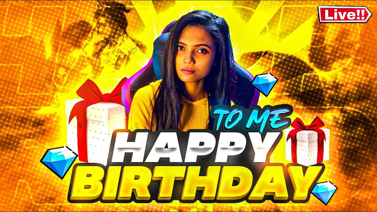 Free Fire Live - Birthday Masti Stream With Miss Diya | Garena Free Fire