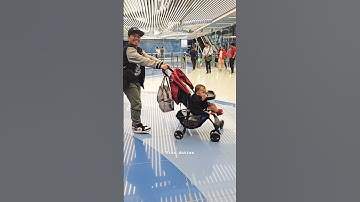 Hinila ko ng patulak ang stroller #best baby stroller