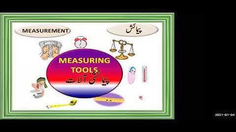 Std: 4th Sub: Mathematics Topic: Measurements