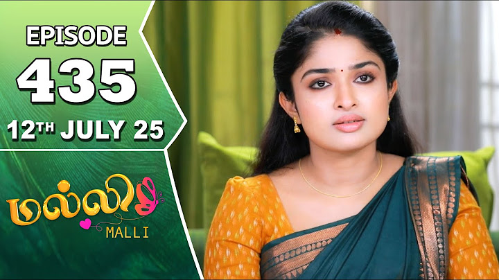 Malli Serial | Episode 435 | 12th July 2025 | Nikitha | Vijay | Saregama Dice TV Shows Tamil