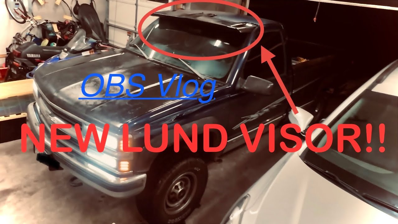 NEW LUND VISOR FOR THE OBS (OBS Vlog #1)