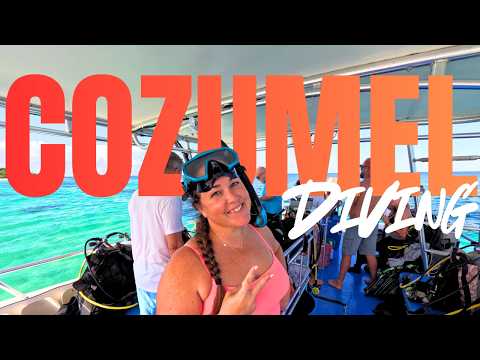 We Went Scuba Diving in Cozumel… and Didn’t Expect THIS 🤯