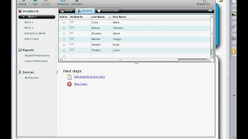 Starting Classes and Student Sign In - 3.2 of SMART Response Tutorial