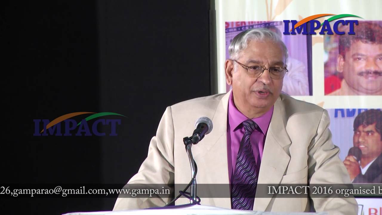 Self Efficacy by Dr Ratnakar sir speech at IMPACT 2016