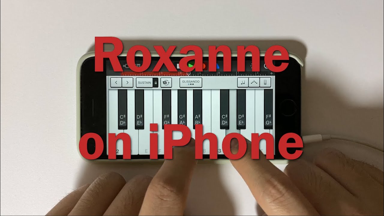 Arizona Zervas - Roxanne (beat) on iPhone (Garageband)