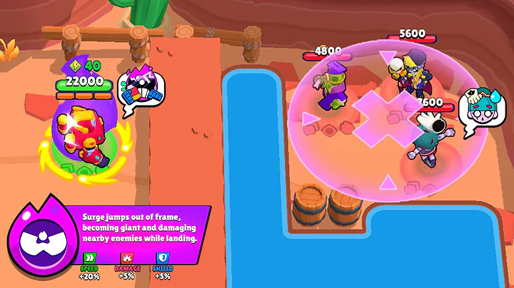 SURGE'S NEW HYPERCHARGE = 999% BROKE GIGI TEAM  🤣 Brawl Stars 2025 Funny Moments, Fails ep.1861