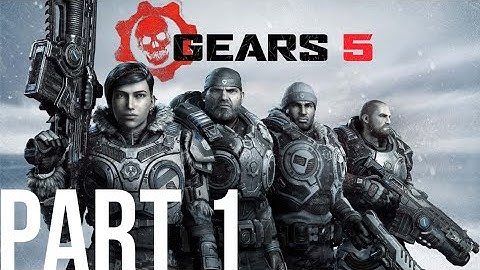 Gears of War 5 Campaign Walkthrough PART 1 - Intro (No Commentary) (Full Game)