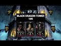 MK mobile. Black Dragon Tower 100. Boss Fight. Gameplay walkthrough. Diamond card reward?