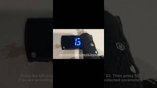 ACCESSING THE CAREL PJEZ CONTROL SETTINGS/PARAMETERS