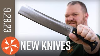 New Knives for the Week of September 28th, 2023 Just In at KnifeCenter.com