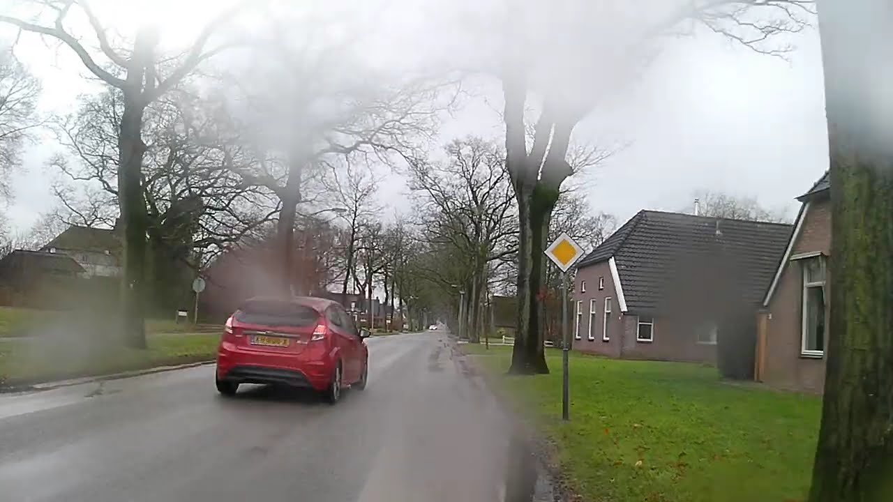 Exloo en weer richting Valthe.