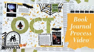October Reading Journal Process Video