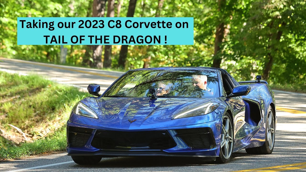 We take our 2023 C8 Corvette on TAIL OF THE DRAGON for the first time !
