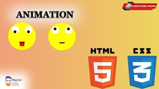 Easy way | Emoji Animation  | HTML & CSS