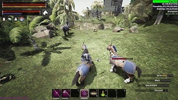 Conan Exiles PVP Lapu Lapu & Bane   vs quackles crew