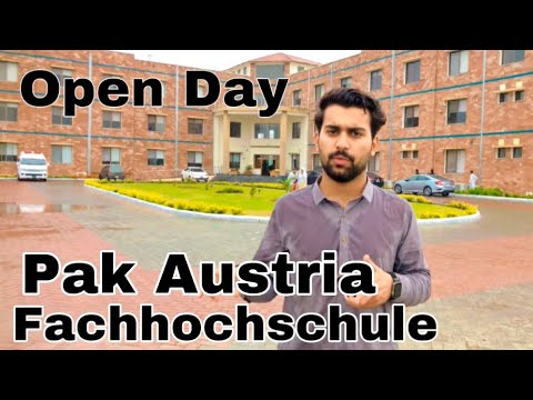 Open Day in Pak Austria Fachhochschule Institute of Applied Sciences and Technology