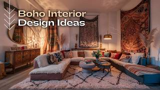 Boho Chic Interior Design Ideas: Embrace Bohemian Beauty