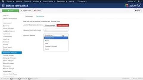 Improved Joomla! extensions updater