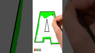 Let's Color the Letter A!!