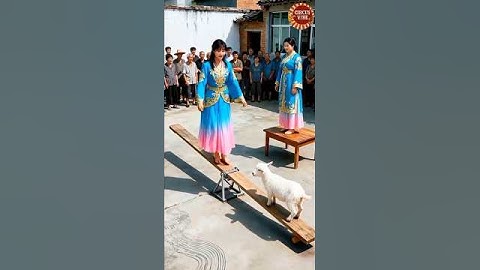 viral two girls nice stunt circus act reaction #shorts #viralvideo #circus #trending #shortsfeed