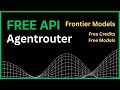 Free LLM API for Coding | Agentrouter AI Setup