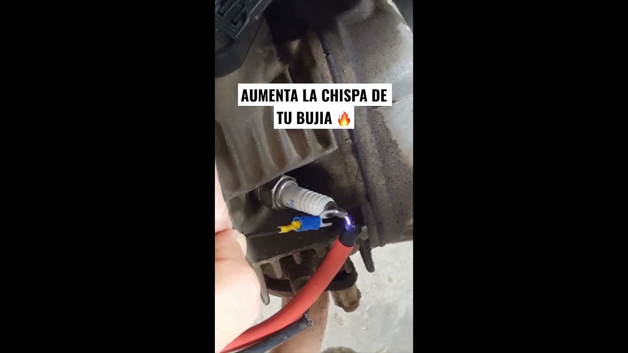 Aumenta la potencia de tu moto aumentando la chispa de la bujia suscribete proximamente video 